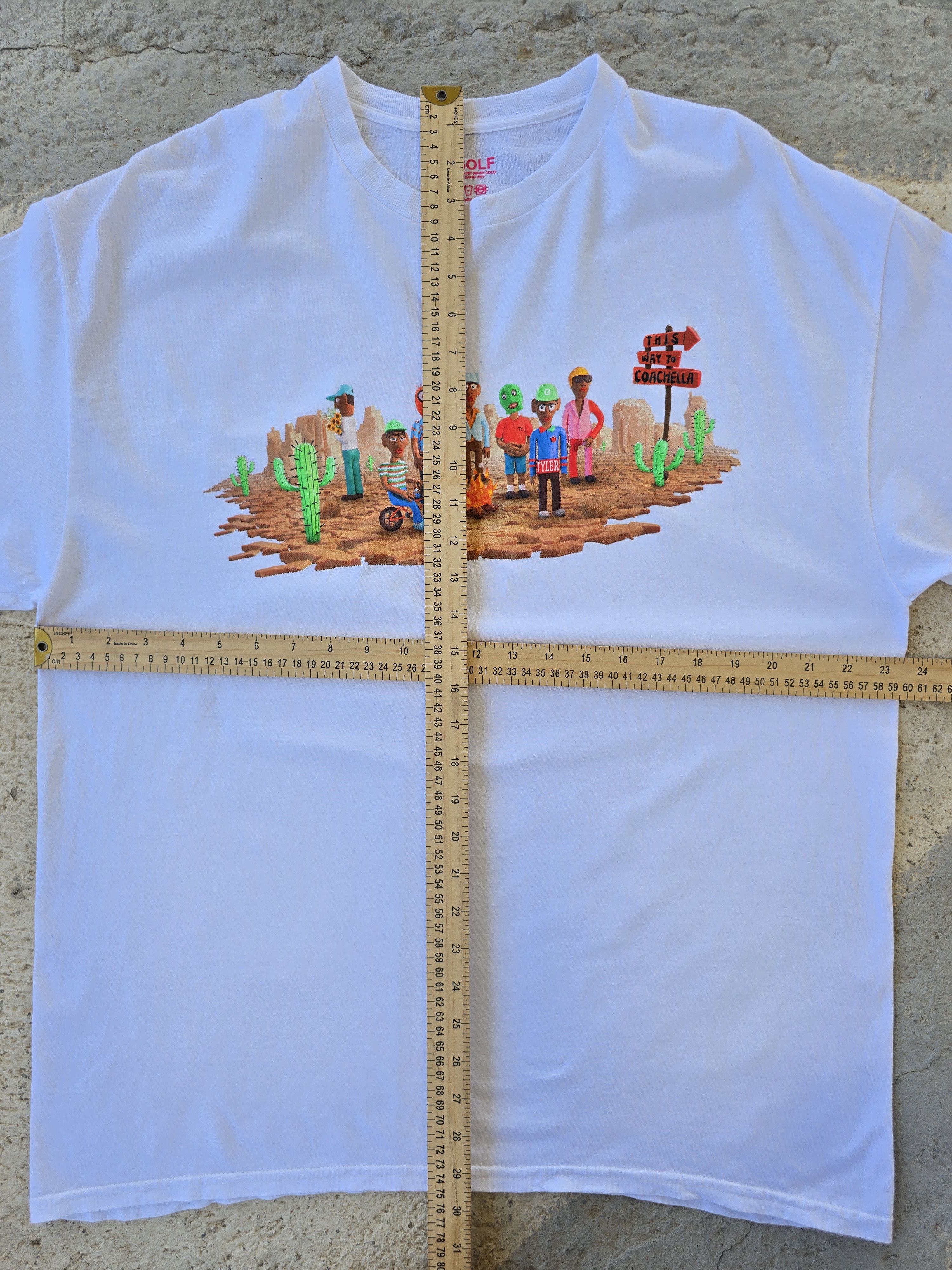Coachella Tyler the Creator Coachella 2024 Golf Wang Merch X-Large Size US XL / EU 56 / 4 - 5 Thumbnail