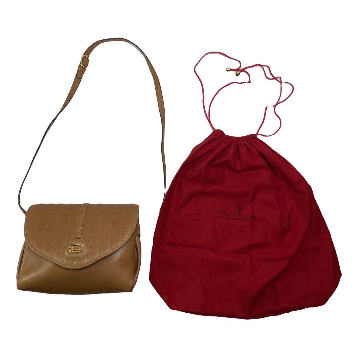 Gucci GG Marmont Animalier Brown Leather Handbag Size ONE SIZE - 1 Thumbnail