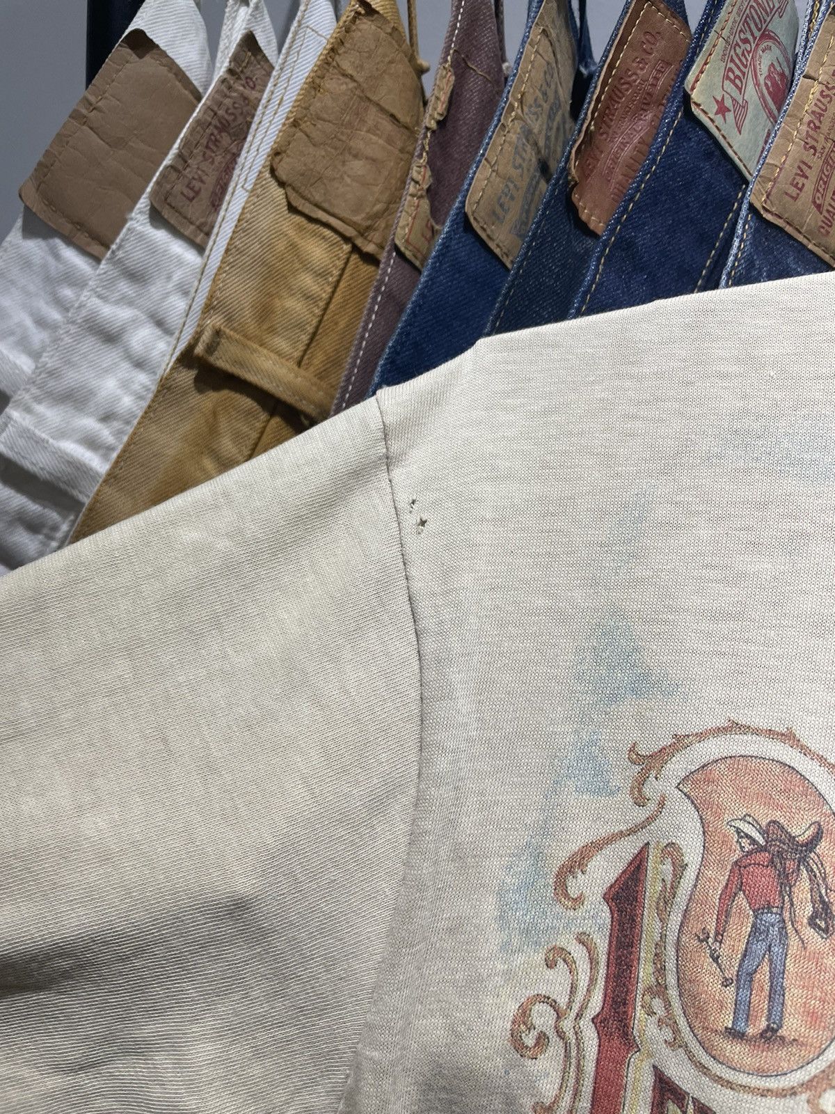 Levi's × Levi's Vintage Clothing × Vintage Vintage 70s Levis’s “Saddleman Boot Jeans” Commercial Tee Size US L / EU 52-54 / 3 - 6 Thumbnail