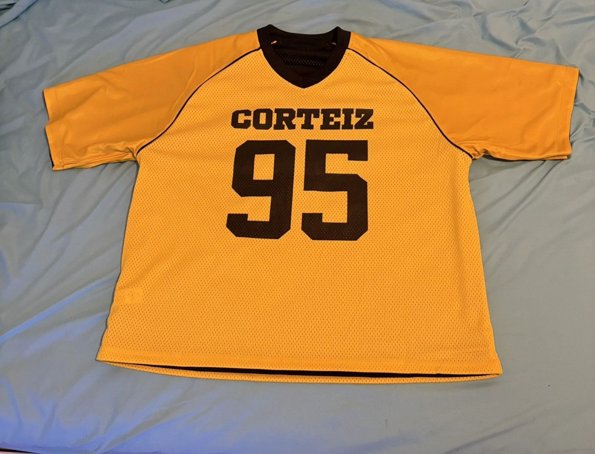 Corteiz Corteiz 95 REVERSIBLE MESH JERSEY BLACK / YELLOW Rare Size US M / EU 48-50 / 2 - 4 Thumbnail