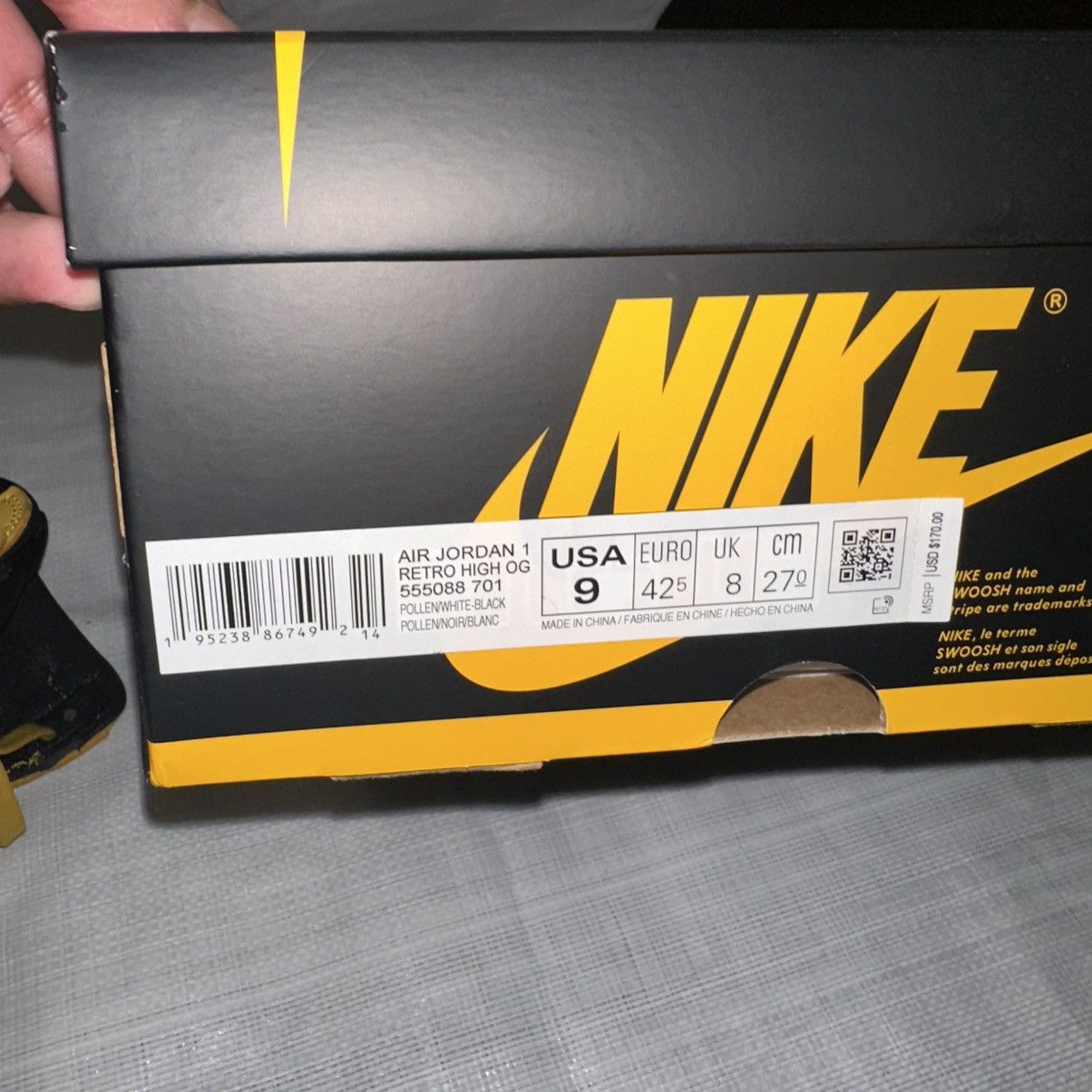 Jordan Brand × Nike Jordan 1 pollen Size US 9 / EU 42 - 6 Thumbnail