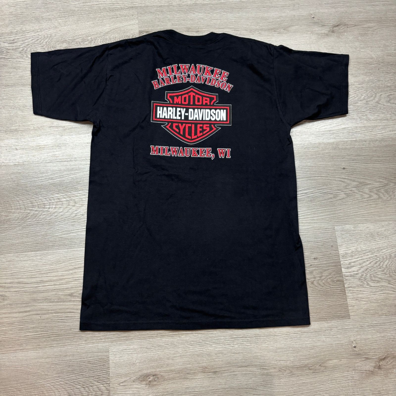 Harley Davidson × Vintage VTG Harley Davidson 100 Years Milwaukee WI Shirt Men's Large Size US L / EU 52-54 / 3 - 3 Thumbnail