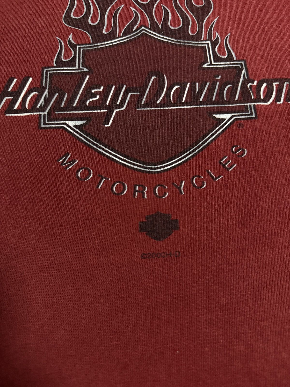 Band Tees × Harley Davidson × Vintage Motor Harley-Davidson 2000’ Licensed Boxy Tee Vintage Logo Size US XL / EU 56 / 4 - 7 Thumbnail