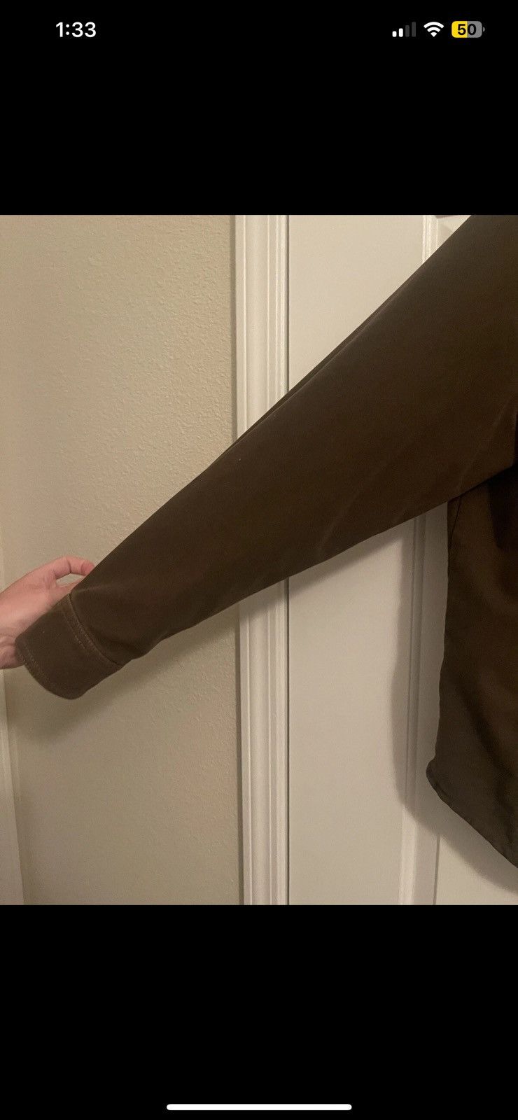 Tommy Bahama × Vintage Tommy Bahama Men's Brown Suede Leather Coat Size US M / EU 48-50 / 2 - 3 Thumbnail