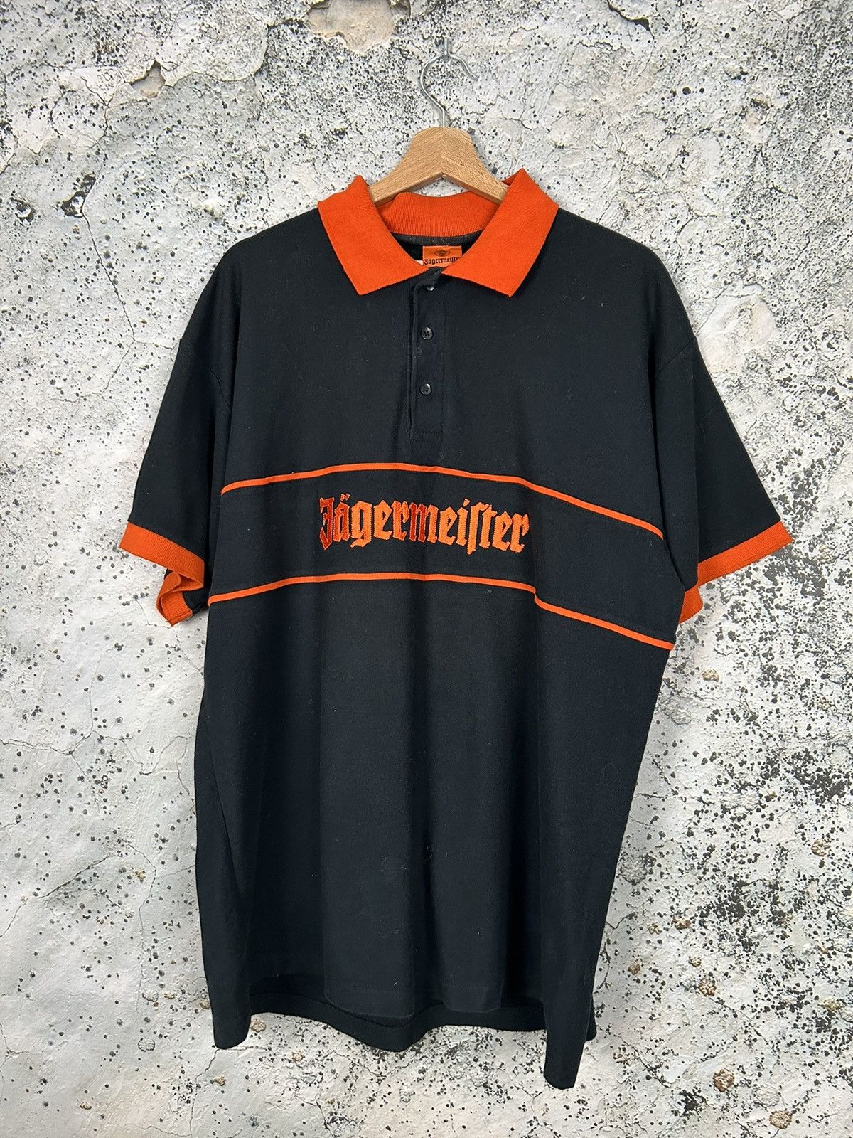 Vintage Vintage Jagermeister Promo Polo Shirt Streetwear Retro Size US XL / EU 56 / 4 - 1 Thumbnail