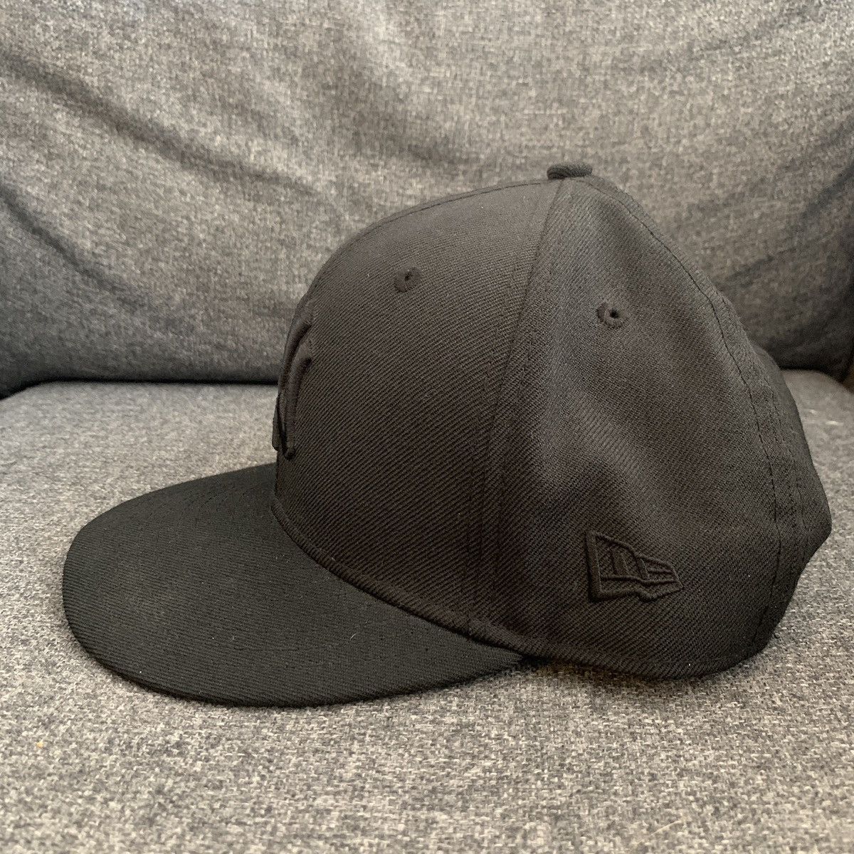 New York Yankees × Vintage Vintage New York Yankees Fitted Hat 2000s Y2K 7 1/8 Size ONE SIZE - 2 Thumbnail