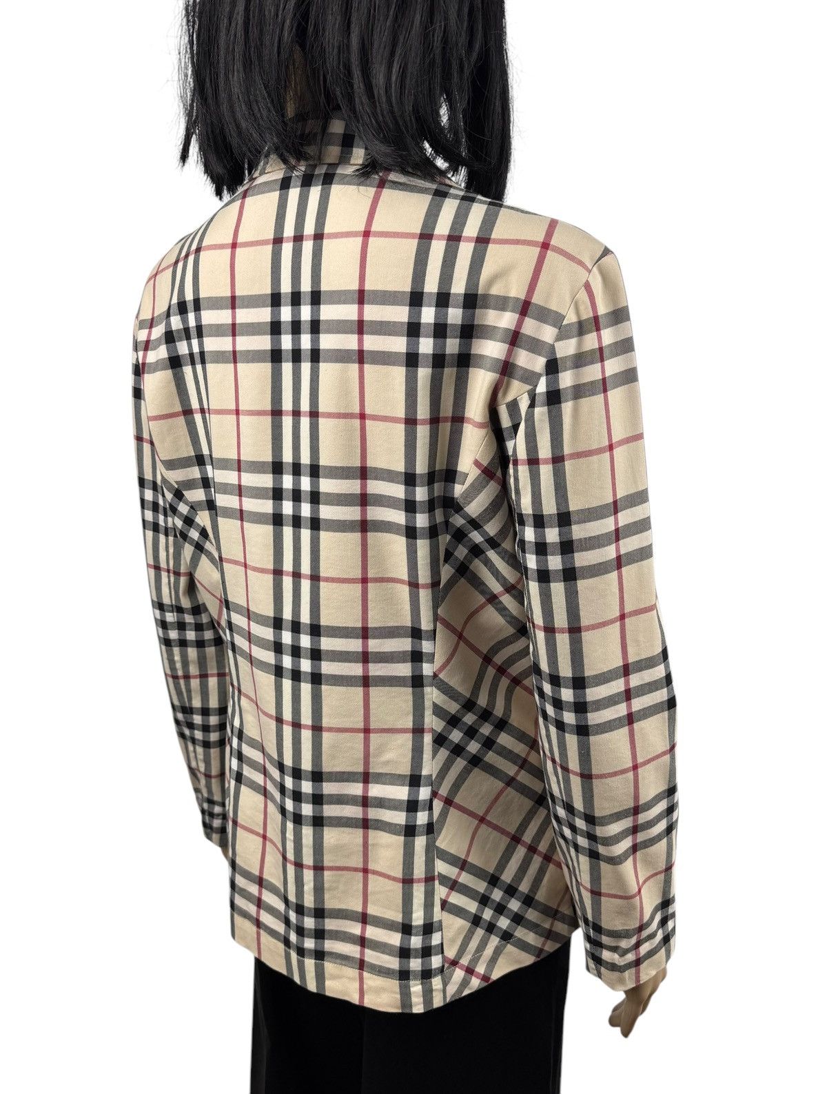 Burberry × Vintage Burberry London Full Check Jacket Vintage made in Hong Kong Size M / US 6-8 / IT 42-44 - 7 Thumbnail