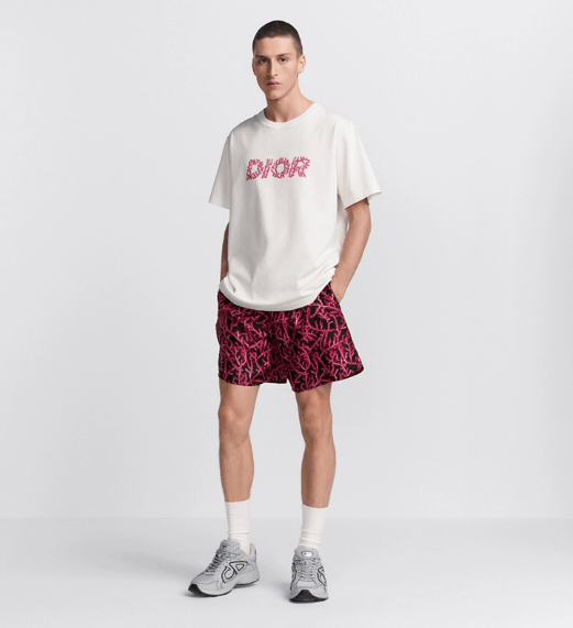 Dior o1w1db10525 483J69 Relaxed-Fit T-Shirt in White Size US S / EU 44-46 / 1 - 5 Thumbnail