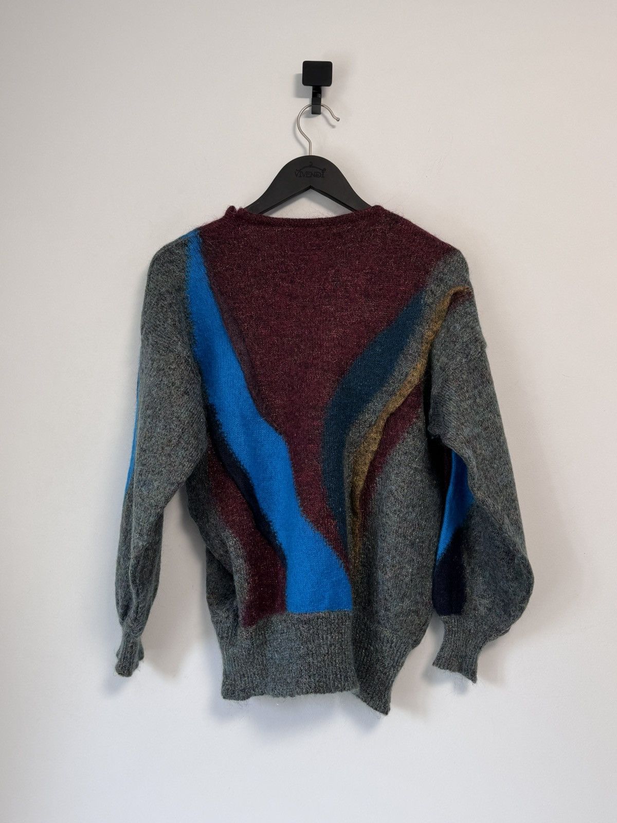 Escada Vintage Mohair Sweater Unique Escada Sweater Circa 1980's Size S / US 4 / IT 40 - 12 Thumbnail