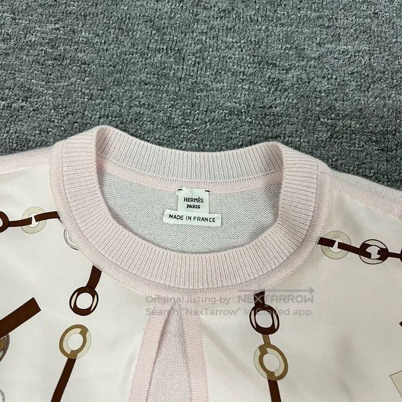 Hermes Hermes String Music Silk Cashmere Patchwork Dress Size XS / US 0-2 / IT 36-38 - 5 Thumbnail