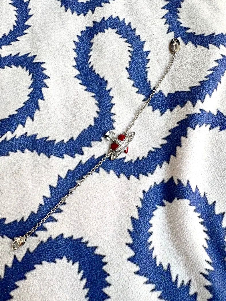 Vivienne Westwood Vivienne Westwood Vintage Red Heart Bracelet Size ONE SIZE - 3 Thumbnail