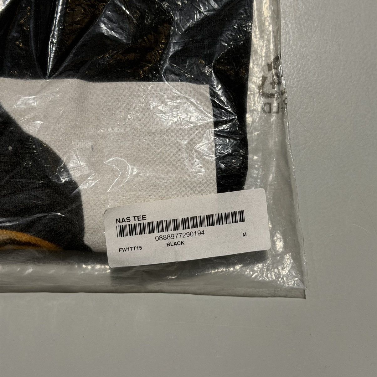 Supreme Supreme Nas Tee Black Size US M / EU 48-50 / 2 - 5 Thumbnail