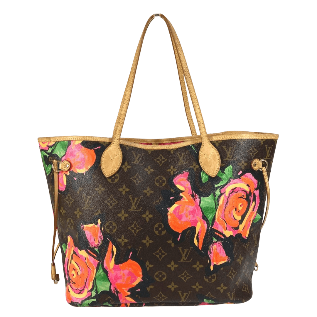 Louis Vuitton Louis Vuitton Neverfull Tote Limited Edition Monogram Roses Size ONE SIZE - 1 Thumbnail