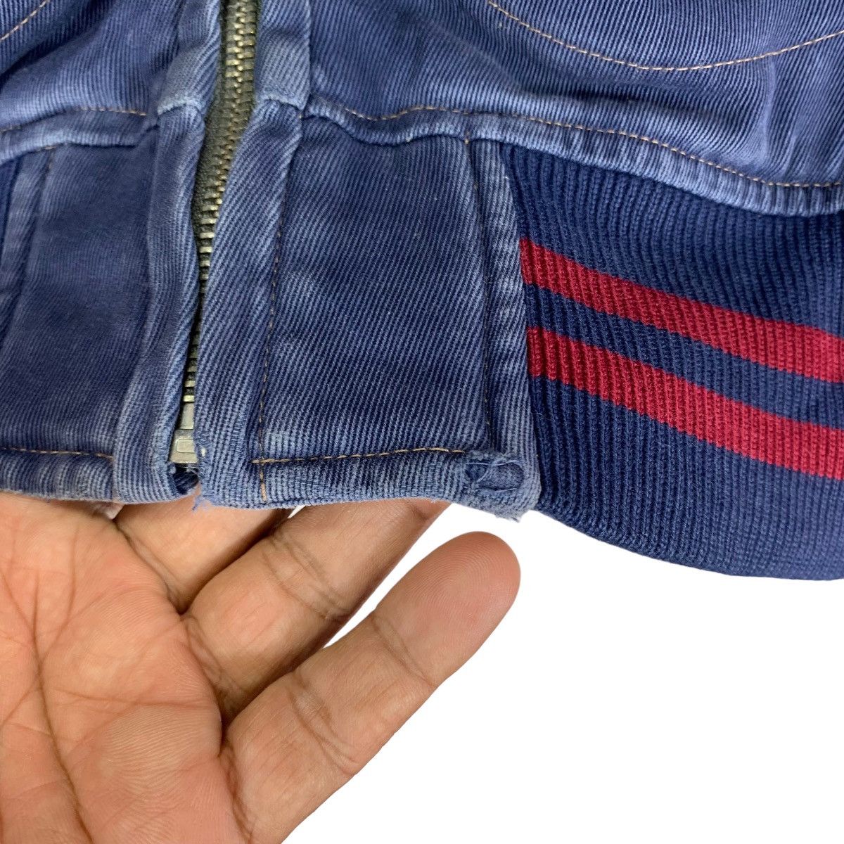 Polo Ralph Lauren × RRL Ralph Lauren × Ralph Lauren VINTAGE 90S POLO RALPH LAUREN BOMBER ZIPPER JACKET Size US L / EU 52-54 / 3 - 9 Thumbnail