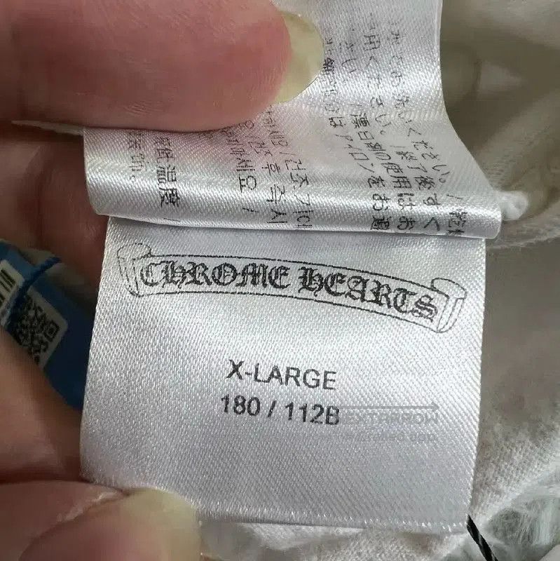 Chrome Hearts Chrome Hearts White Cotton Men's T-Shirt . Size US XL / EU 56 / 4 - 6 Thumbnail