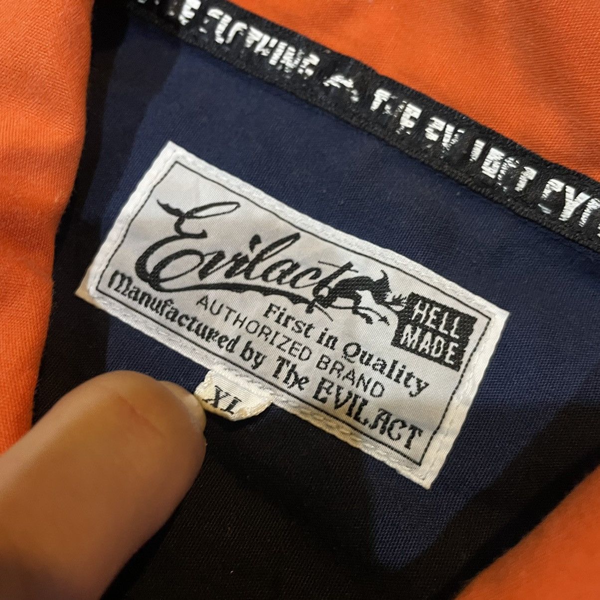 Designer × Japanese Brand The evilact shirt Size US XL / EU 56 / 4 - 6 Thumbnail
