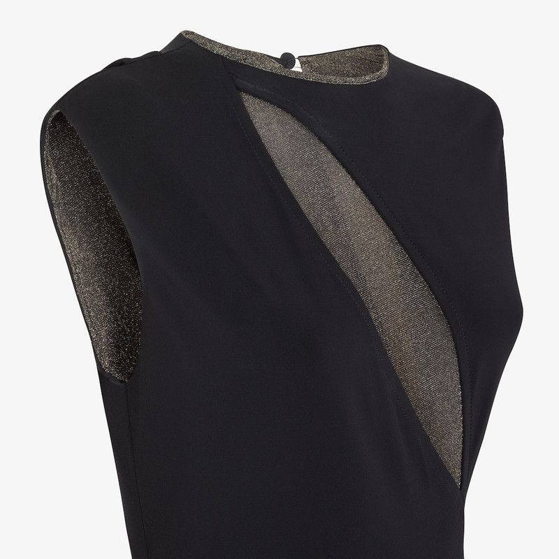 Fendi o1s1wg110326 Dress in Black Size M / US 6-8 / IT 42-44 - 3 Thumbnail