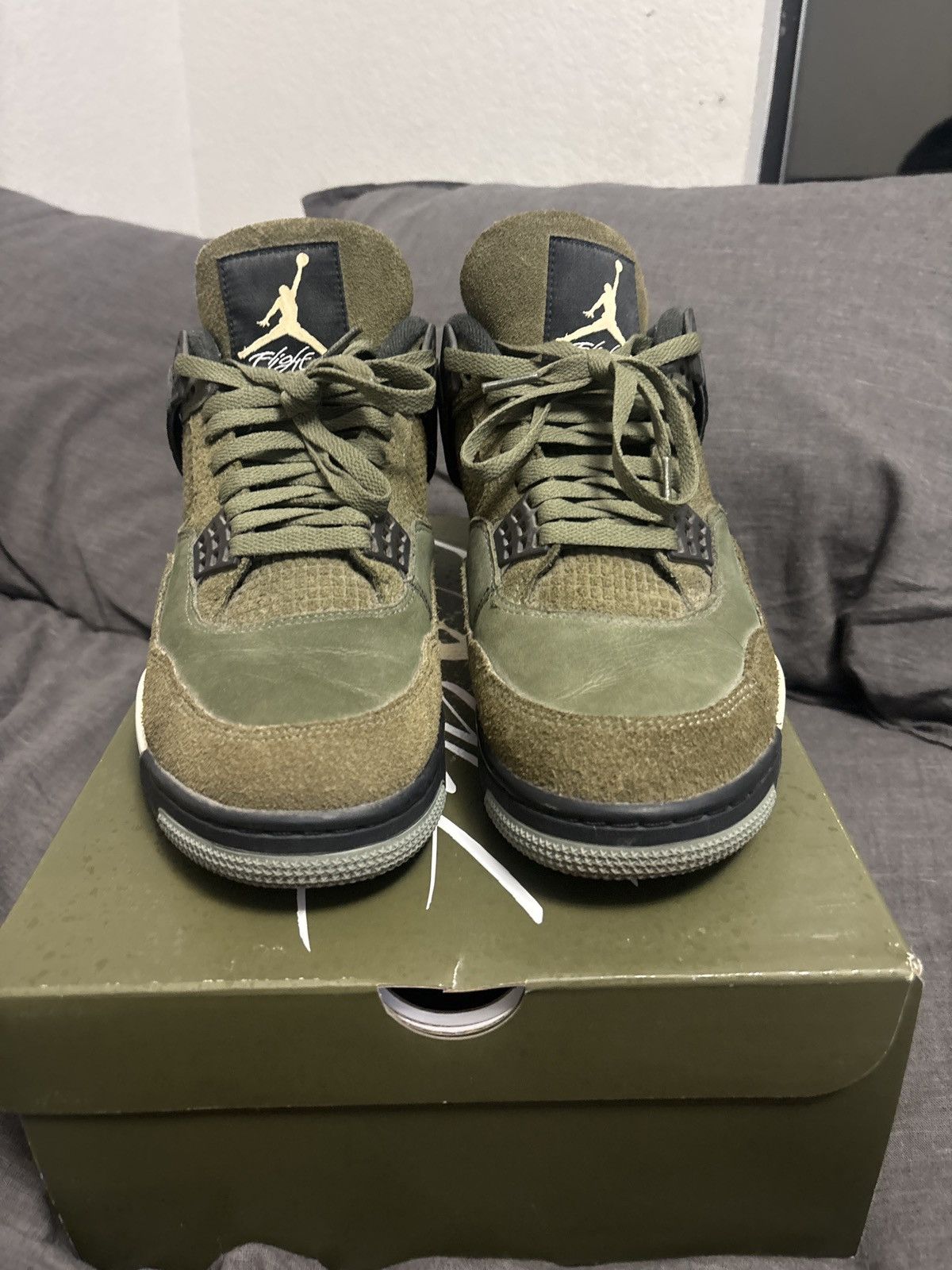 Jordan Brand Jordan 4 Retro SE Craft Medium Olive Size US 11 / EU 44 - 4 Thumbnail