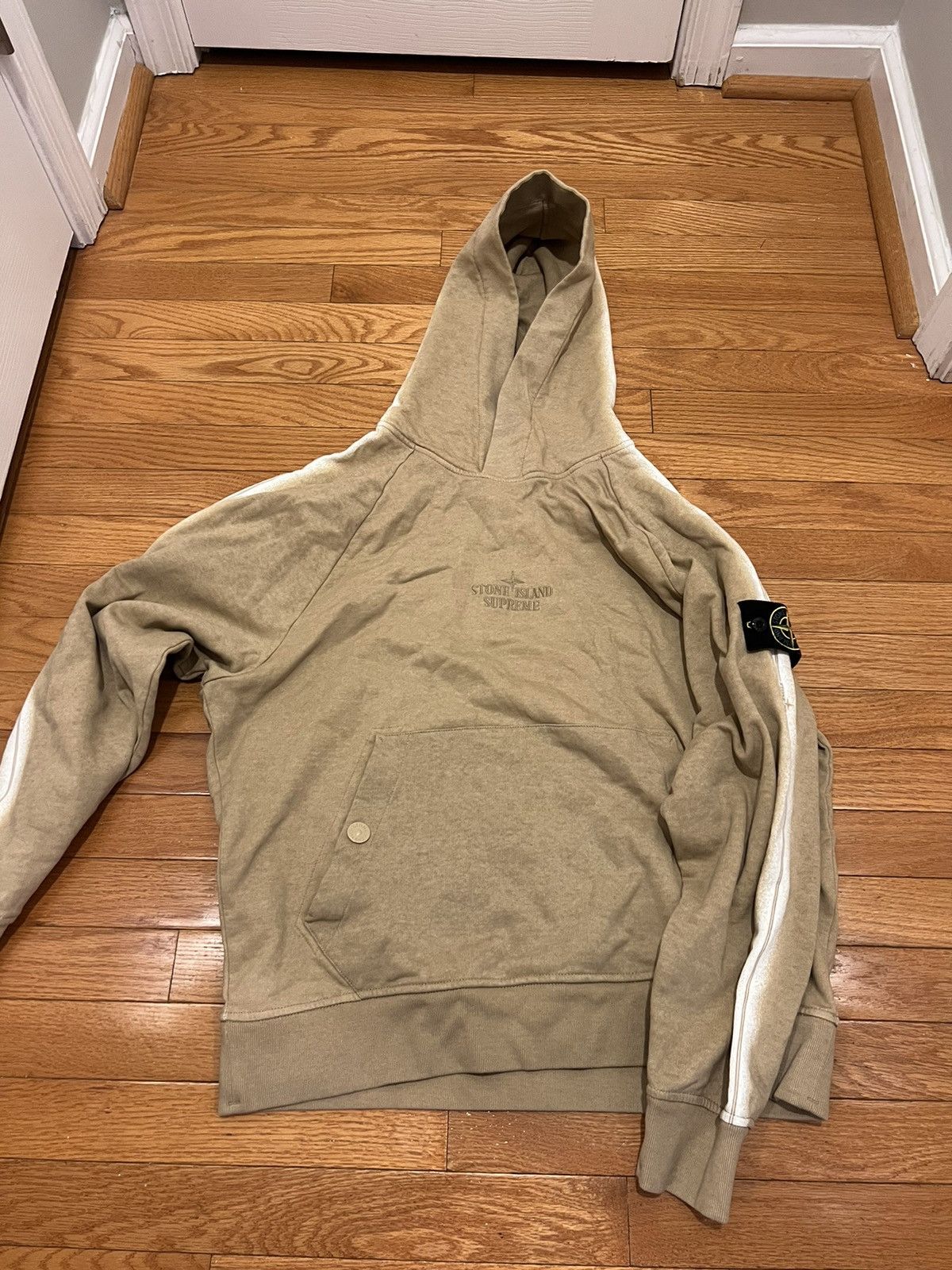 Stone Island × Supreme Hoodie Size US M / EU 48-50 / 2 - 1 Thumbnail