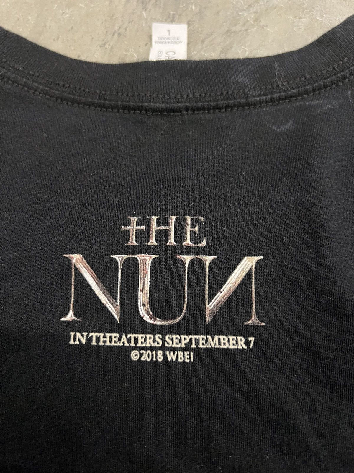 Expert Horror × Vintage The Nun Horror movie promo tee Size US L / EU 52-54 / 3 - 2 Thumbnail