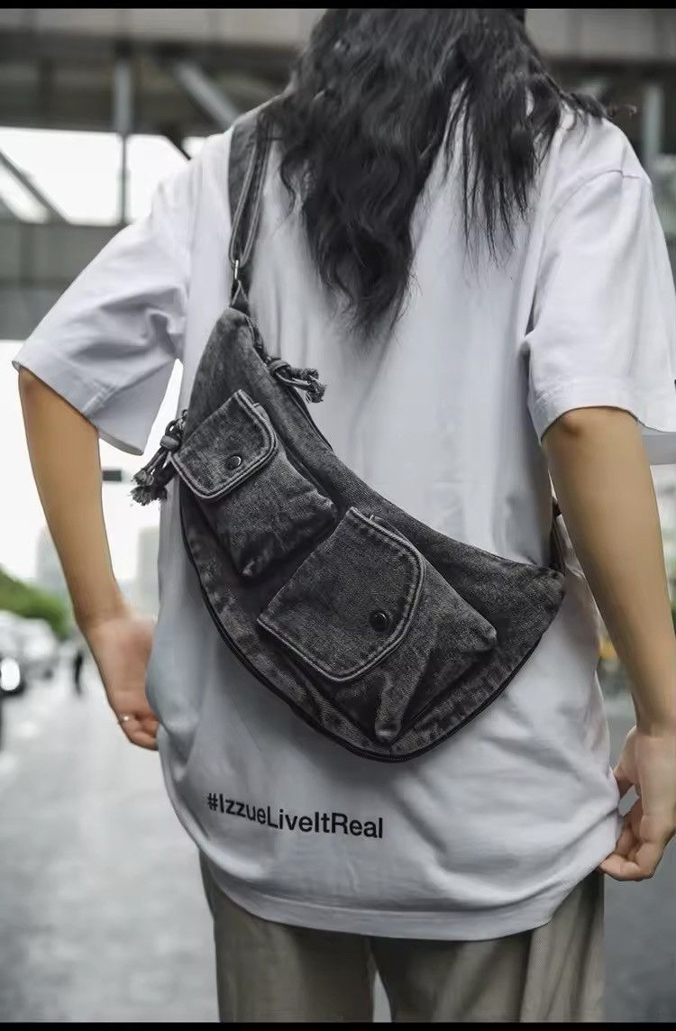 Vintage Denim Crossbody Bag Size ONE SIZE - 1 Thumbnail