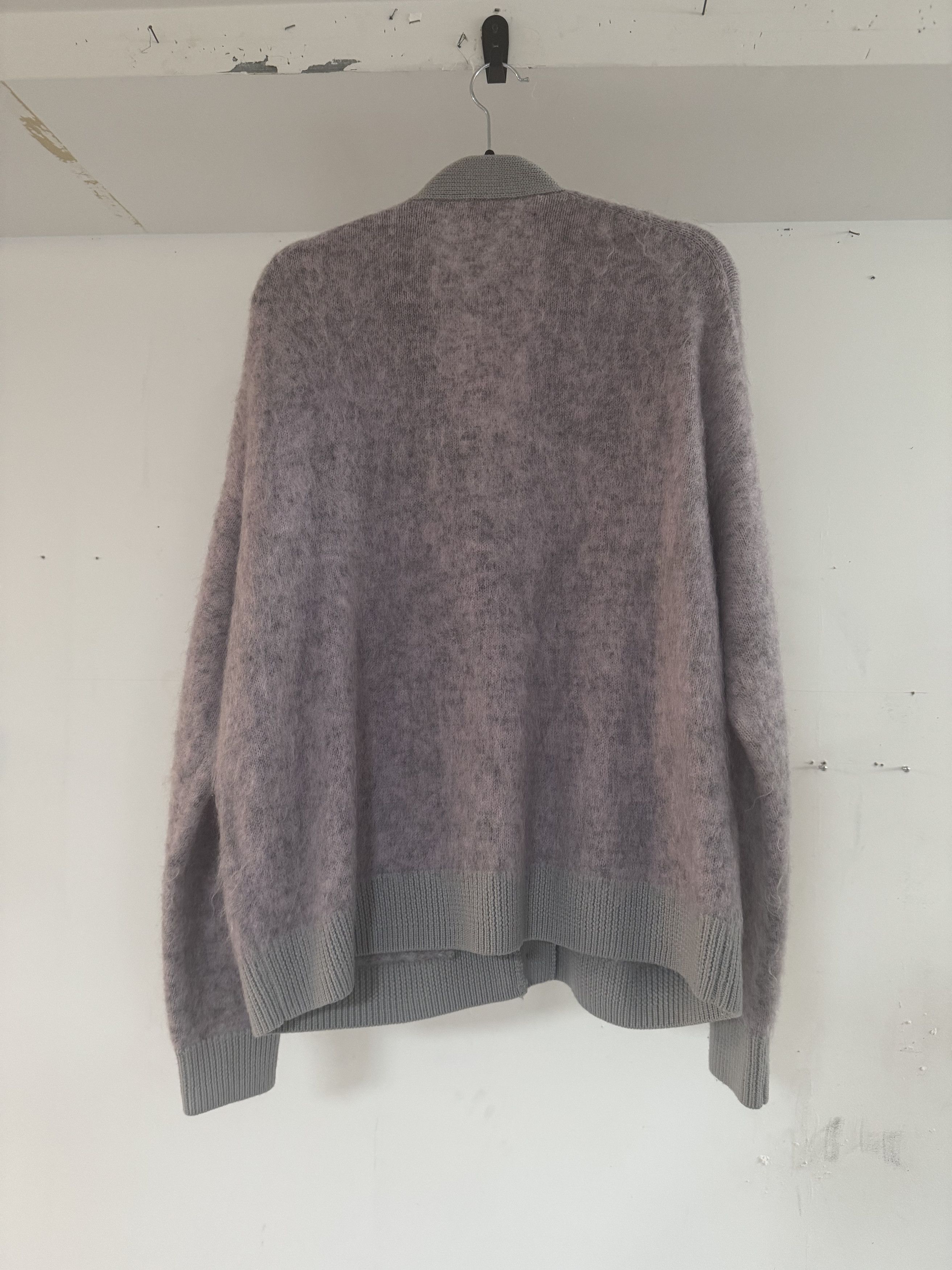 Acne Studios Acne Purple Mohair Cardigan Size US M / EU 48-50 / 2 - 3 Thumbnail