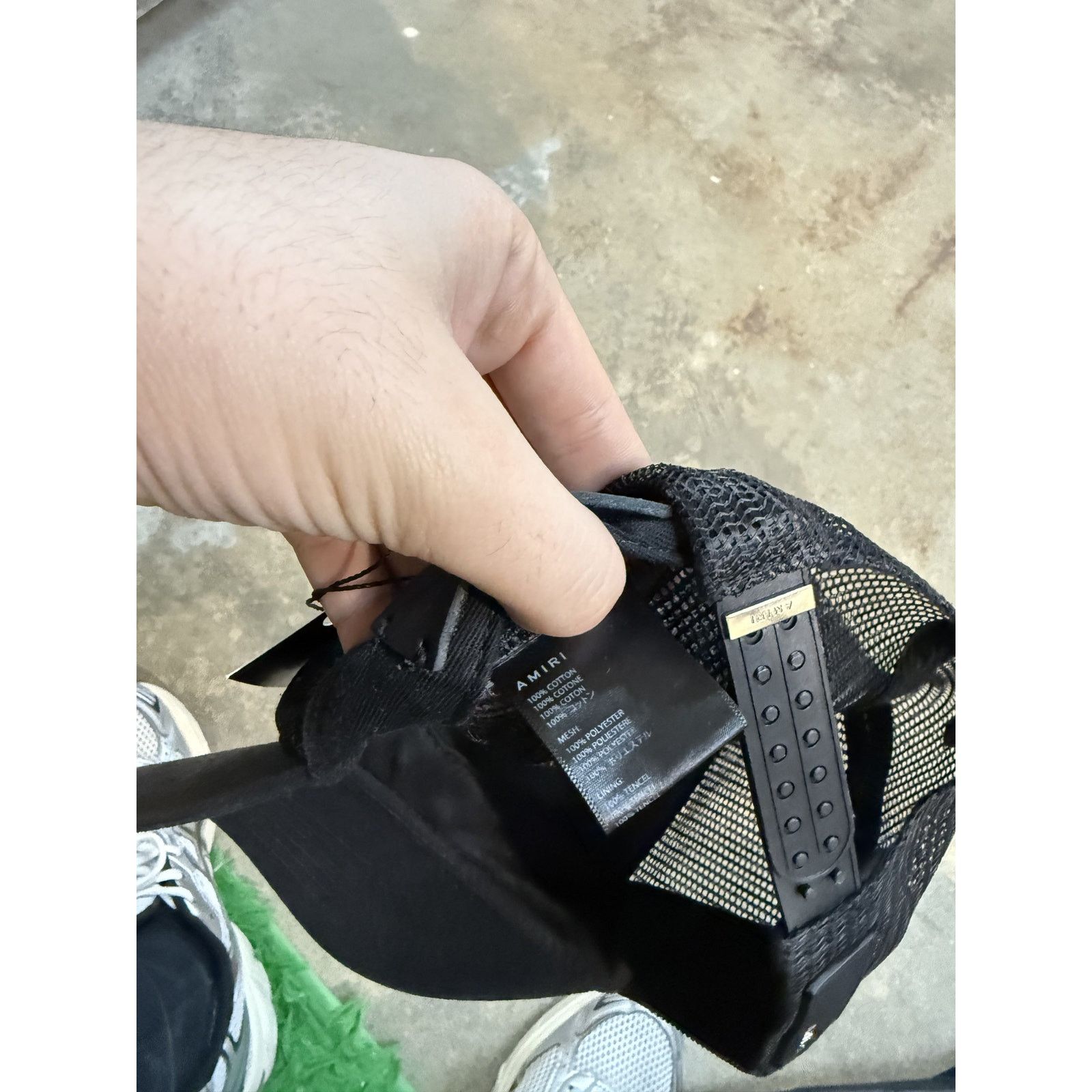 Amiri Amiri Beverly Hills Trucker Black Used OS Size ONE SIZE - 4 Thumbnail