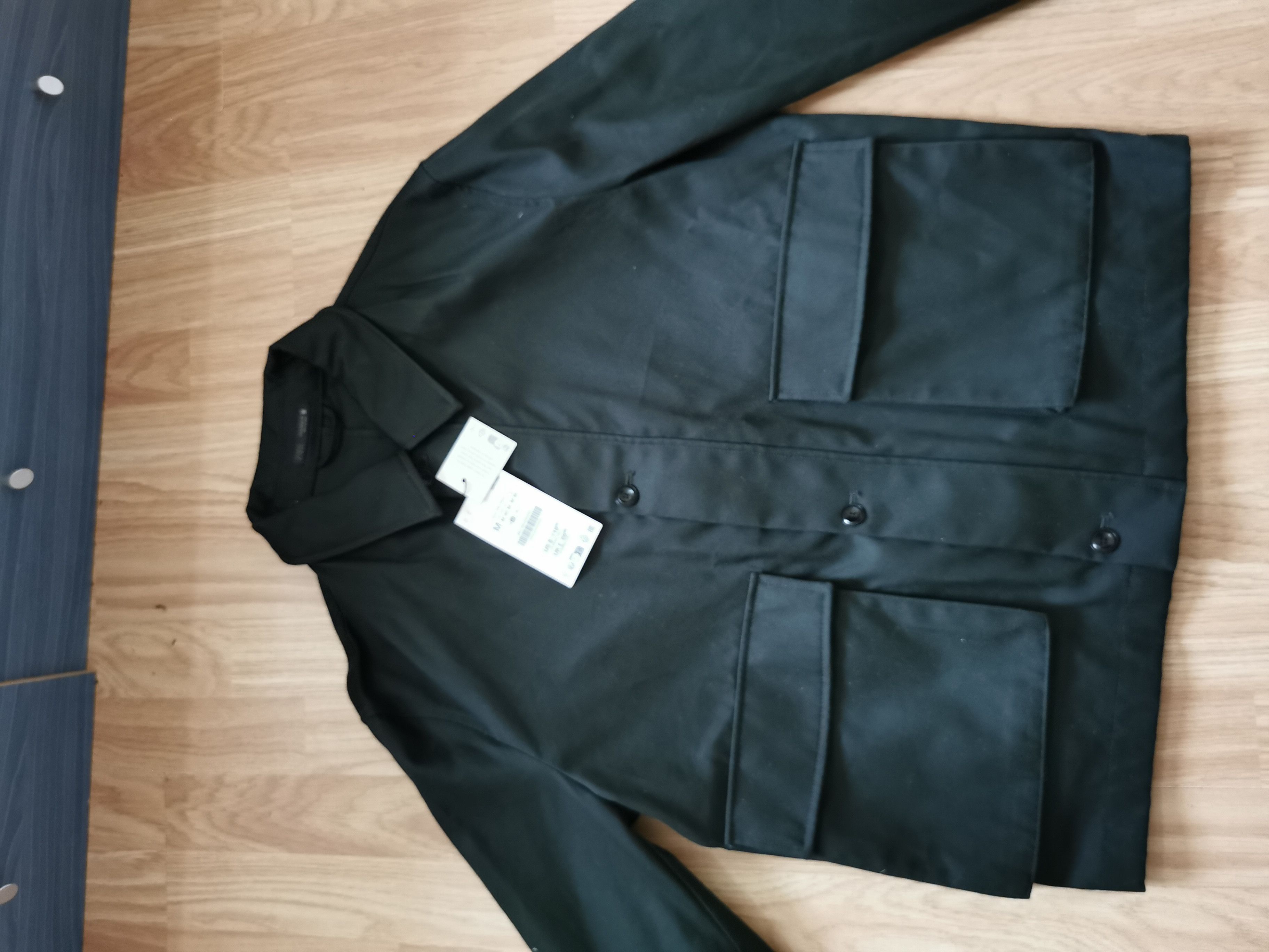 Zara Zara regular fit jacket made of cotton fabric size medium Size US M / EU 48-50 / 2 - 7 Thumbnail