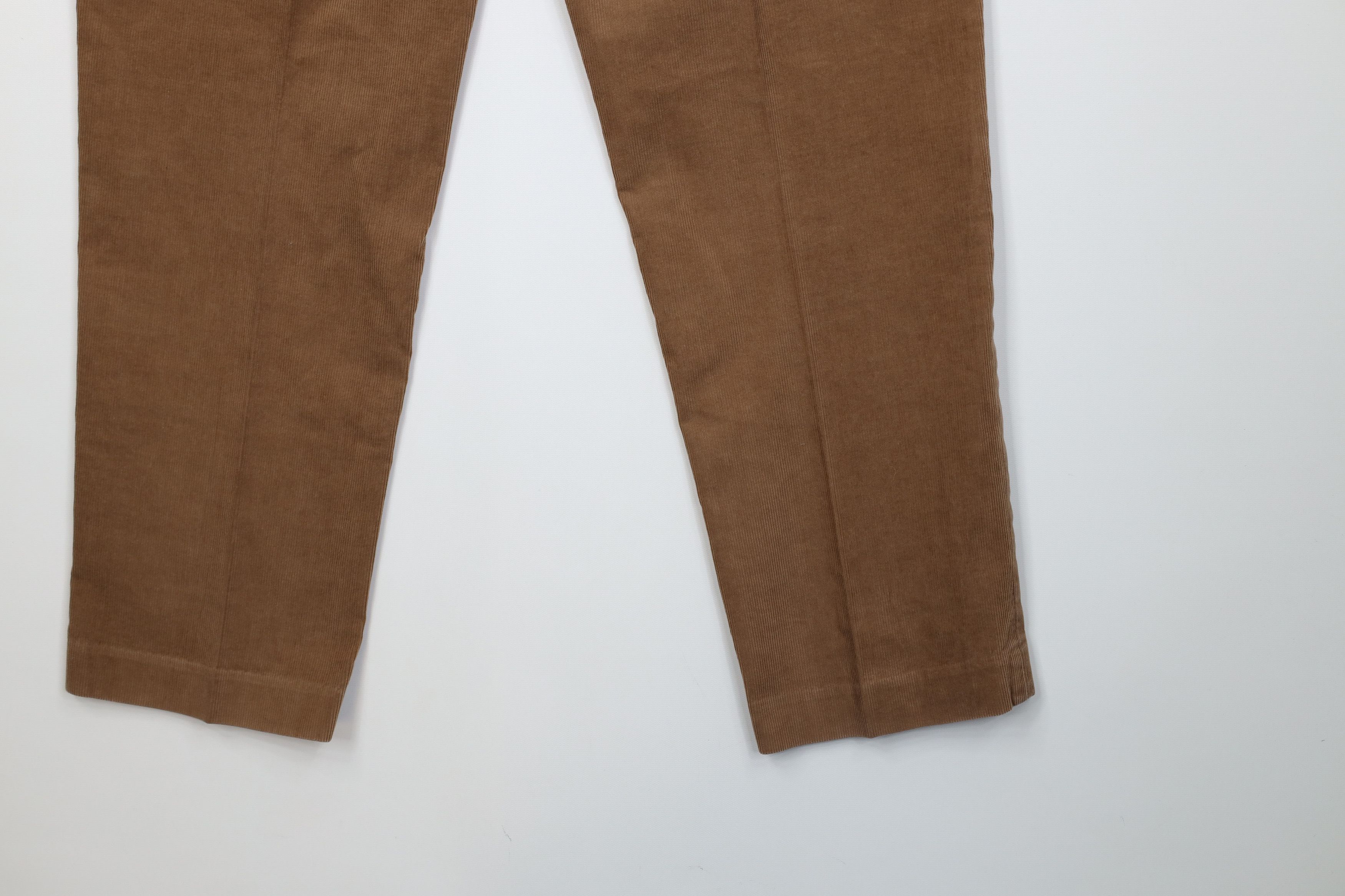Brooks Brothers Vintage Brooks Brothers Clark Corduroy Chino Pants Brown Size US 35 - 13 Thumbnail