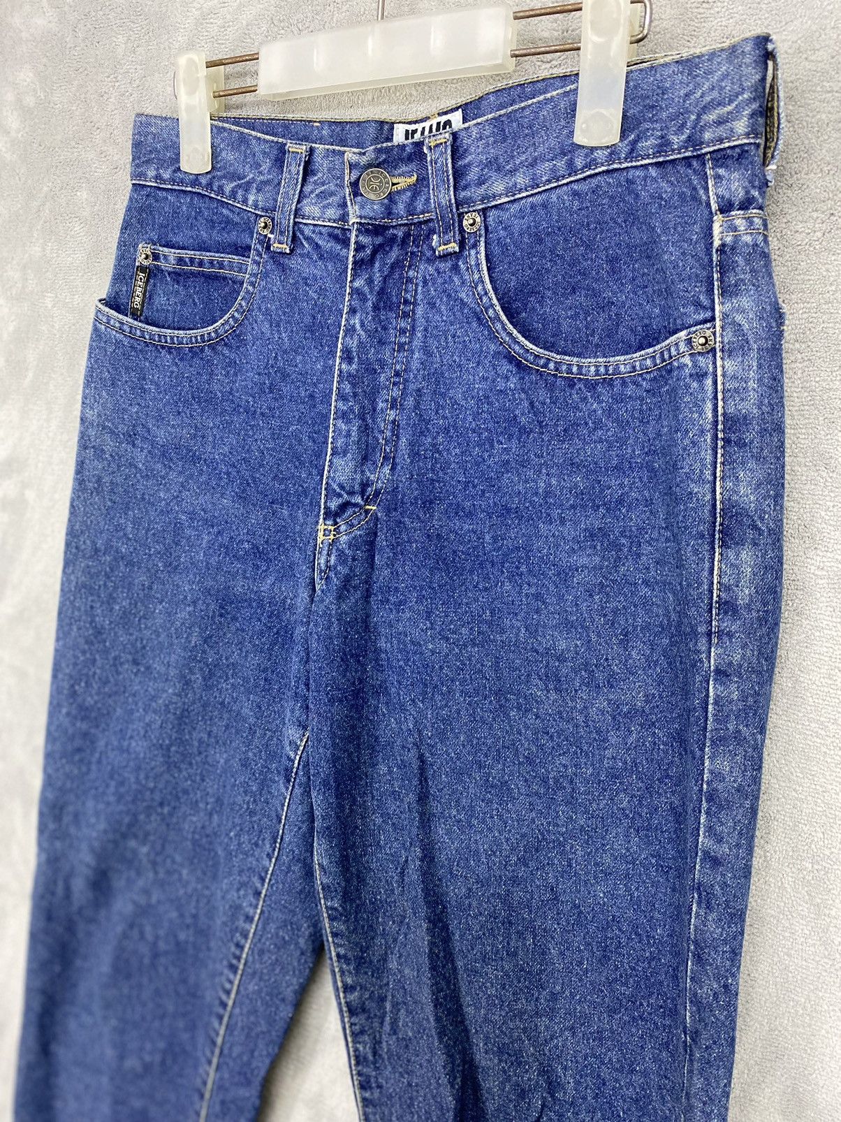 Iceberg Vtg ICEBERG SNOOPY PALE DENIM CLASSIC CUT MADE IN ITALY Size US 30 / EU 46 - 3 Thumbnail