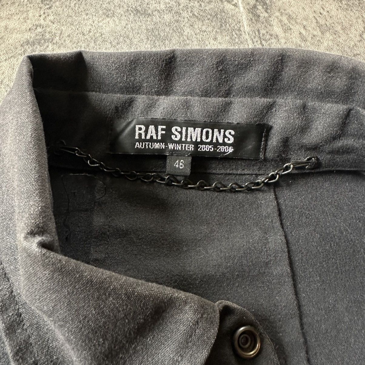 Raf Simons Runway AW2005-2006 ‘Belted’ Waxed M-65 Jacket Size US S / EU 44-46 / 1 - 8 Thumbnail