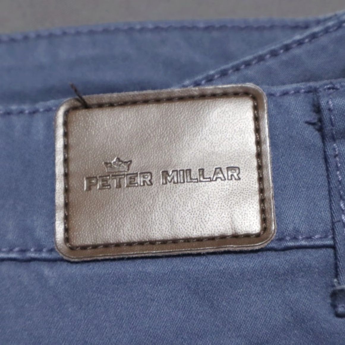 Peter Millar Peter Millar Stretch Ultimate Sateen 5 Pocket Pants Navy Men's 36 Size US 36 / EU 52 - 5 Thumbnail