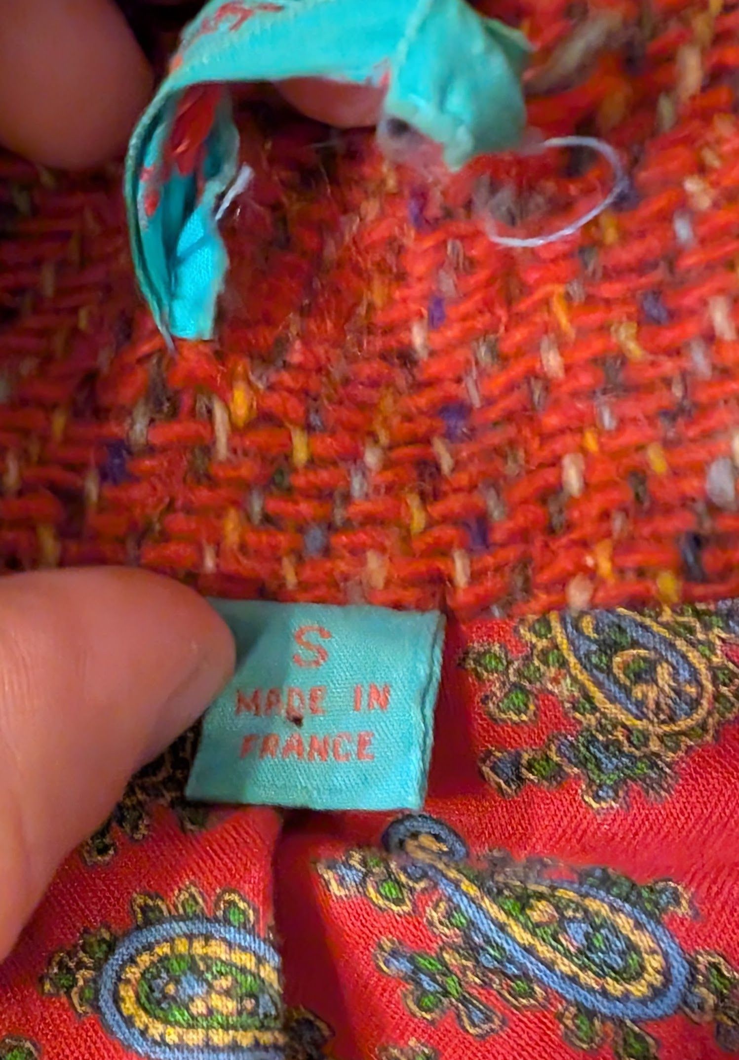 Kenzo RARE Album by Kenzo Wool Knit Blazer Made in France Size S / US 4 / IT 40 - 3 Thumbnail