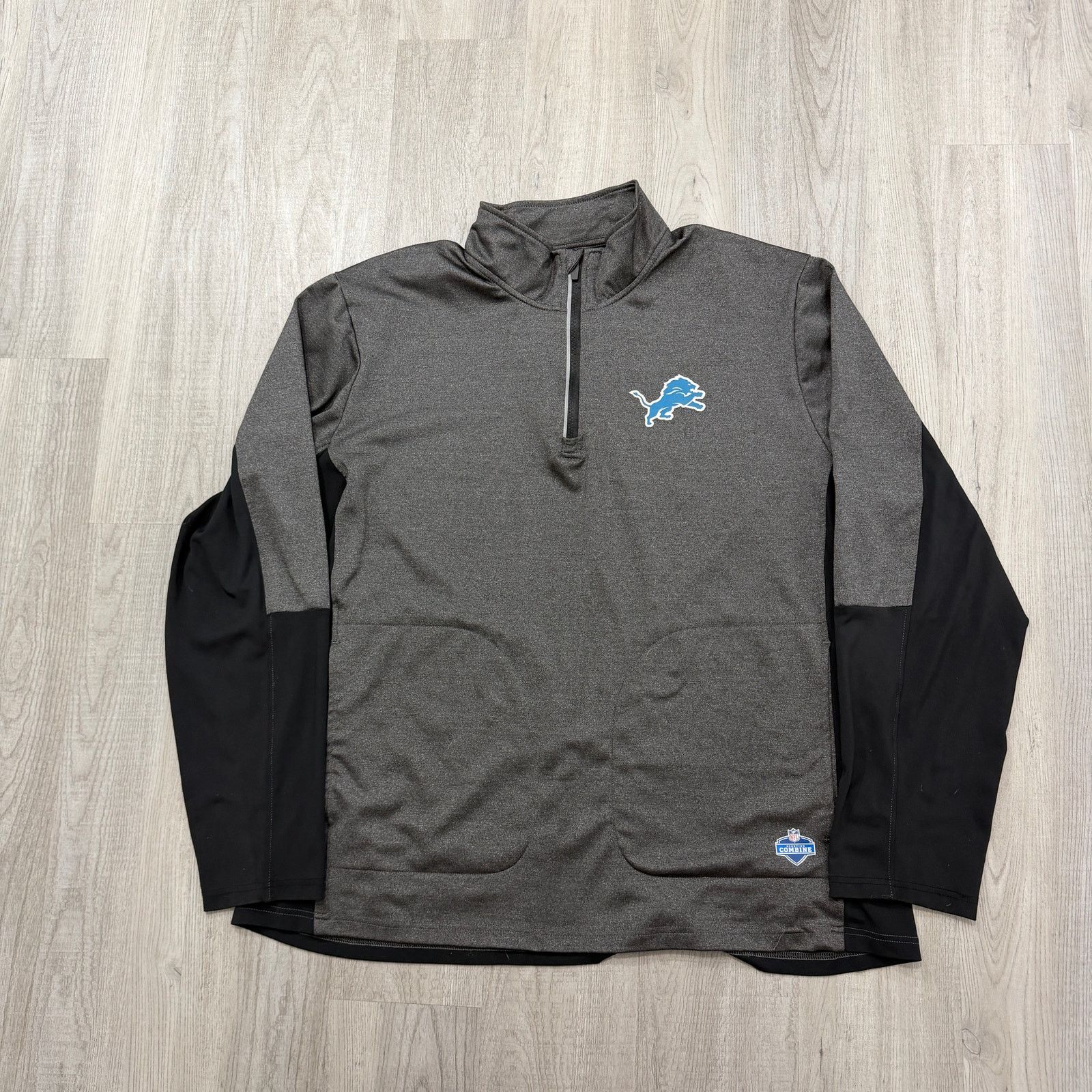 NFL NFL Detroit Lions Scouting Combine 1/4 Zip Pullover 2XL Size US XXL / EU 58 / 5 - 1 Thumbnail