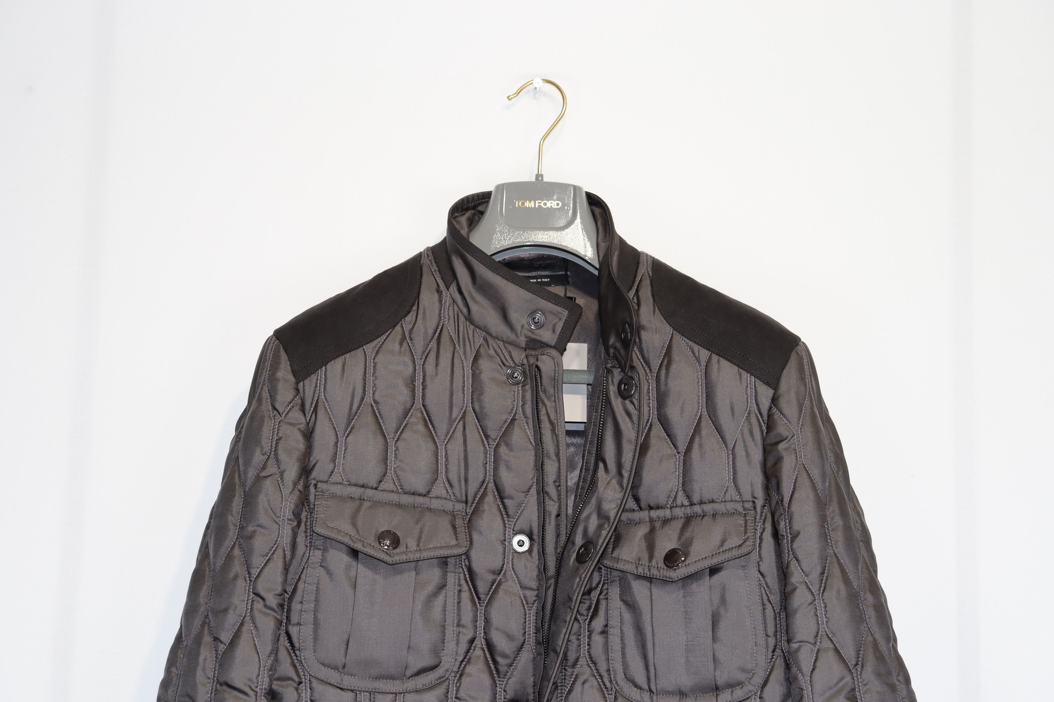Tom Ford o1rshd1 Campionario Jacket in Black Size US M / EU 48-50 / 2 - 8 Thumbnail