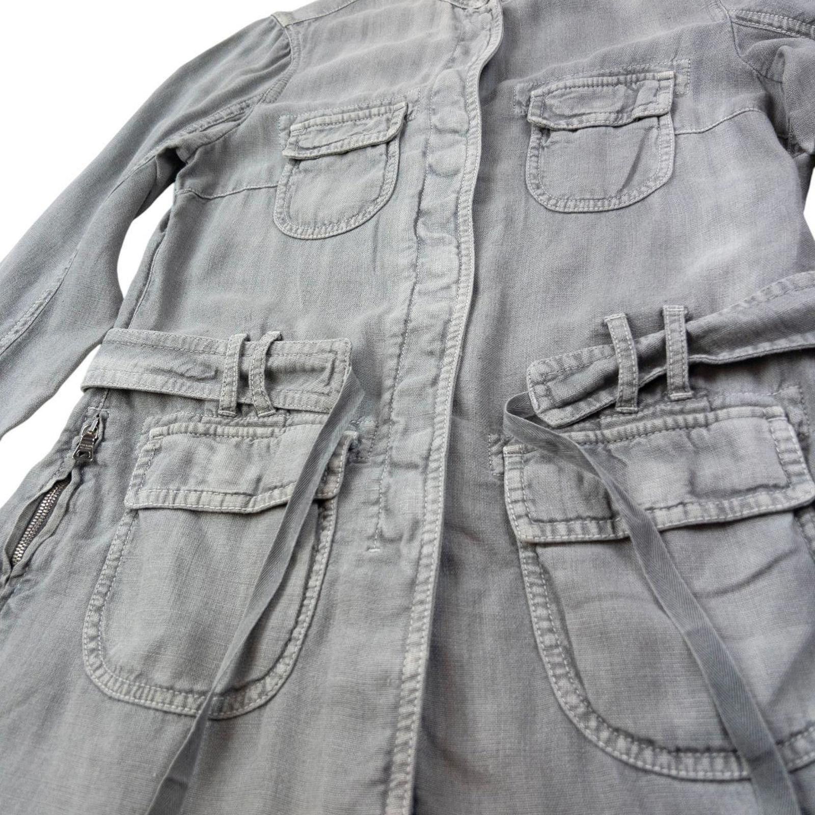 Prada Vintage 2000s Prada Sport Belt Waist Linen Jacket Womens L Size US L / EU 52-54 / 3 - 5 Thumbnail