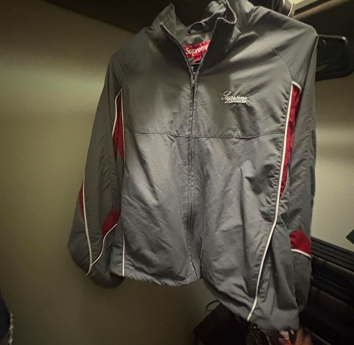 Supreme Piping Track Jacket | Grailed