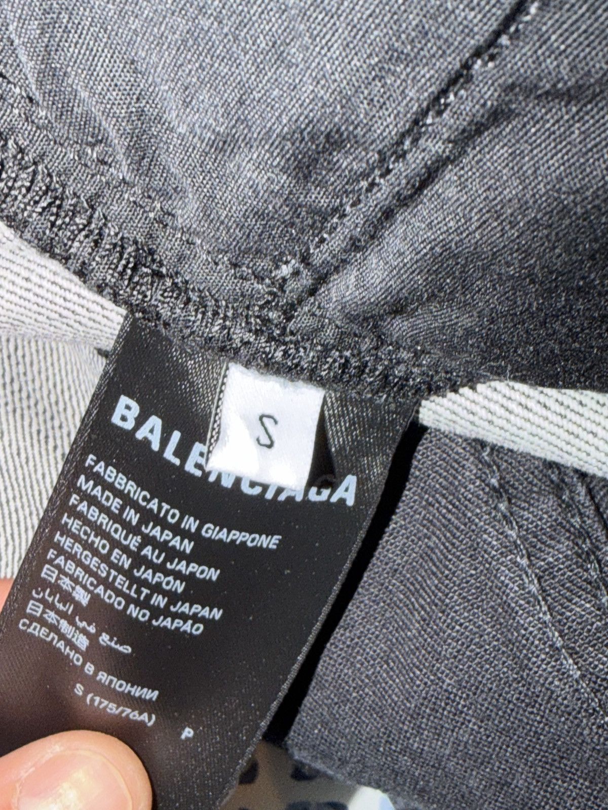 Balenciaga Balenciaga Fifty-Fifty Pants Japanese denim jeans small Size US 34 / EU 50 - 5 Thumbnail