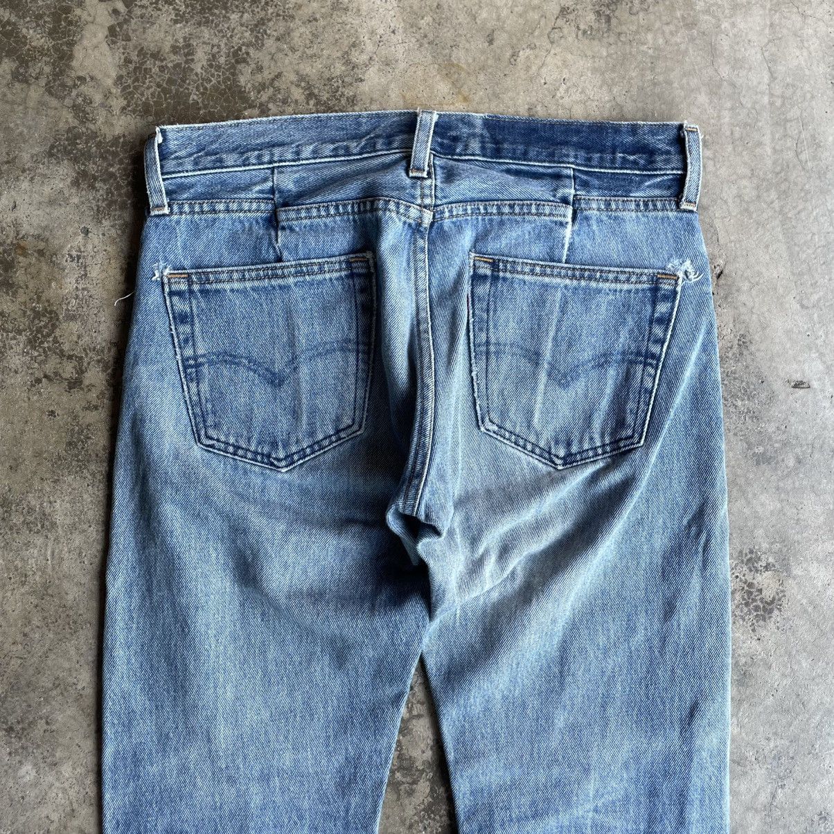 Levi's Vintage Clothing 🔥Vintage Levis 511 Twist Curve Ripped Distress Deim Jeans Size US 32 / EU 48 - 5 Thumbnail