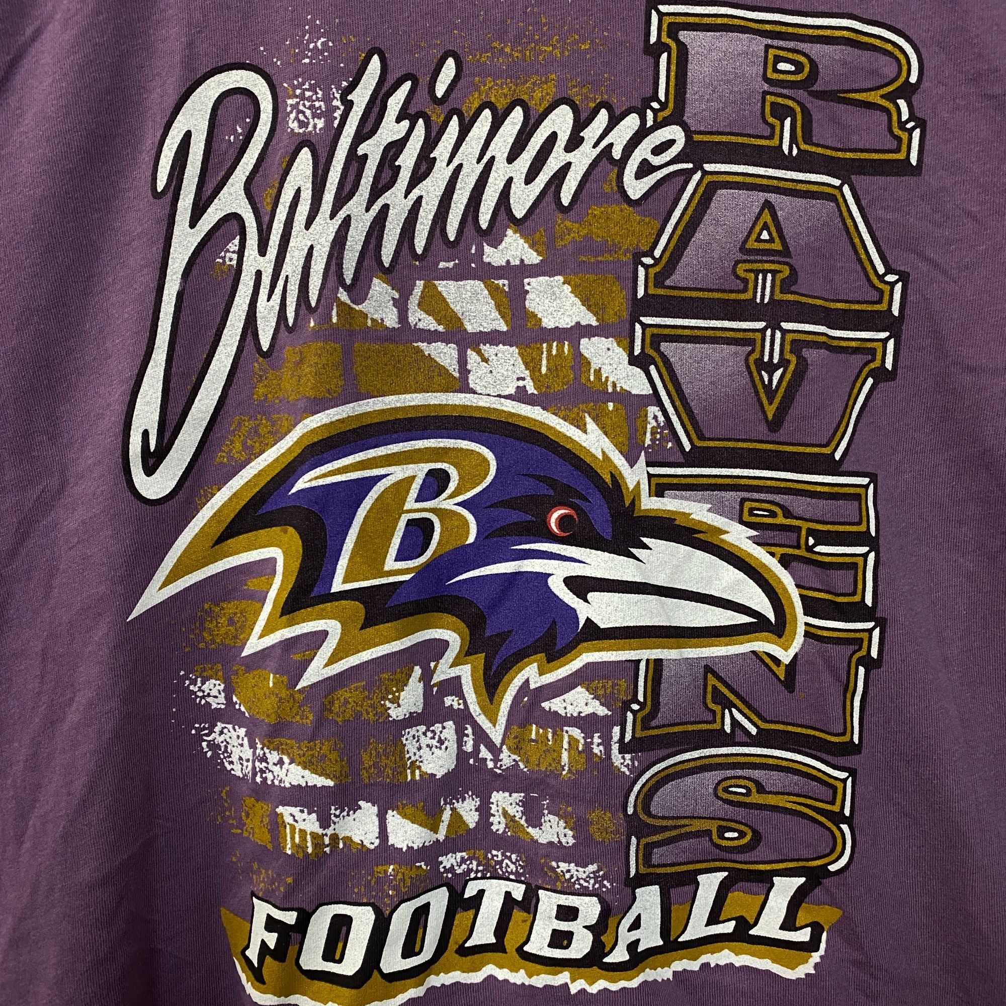 Junk Food Junk Food Clothing Women's NFL Baltimore Ravens Brick Retro Size XL / US 12-14 / IT 48-50 - 2 Thumbnail