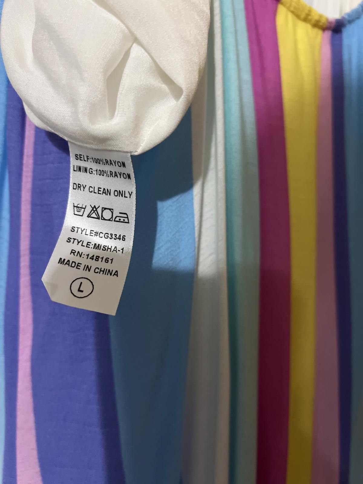 Other Buddy Love Colorful Striped Maxi Dress Spaghetti Straps L Size L / US 10 / IT 46 - 8 Thumbnail