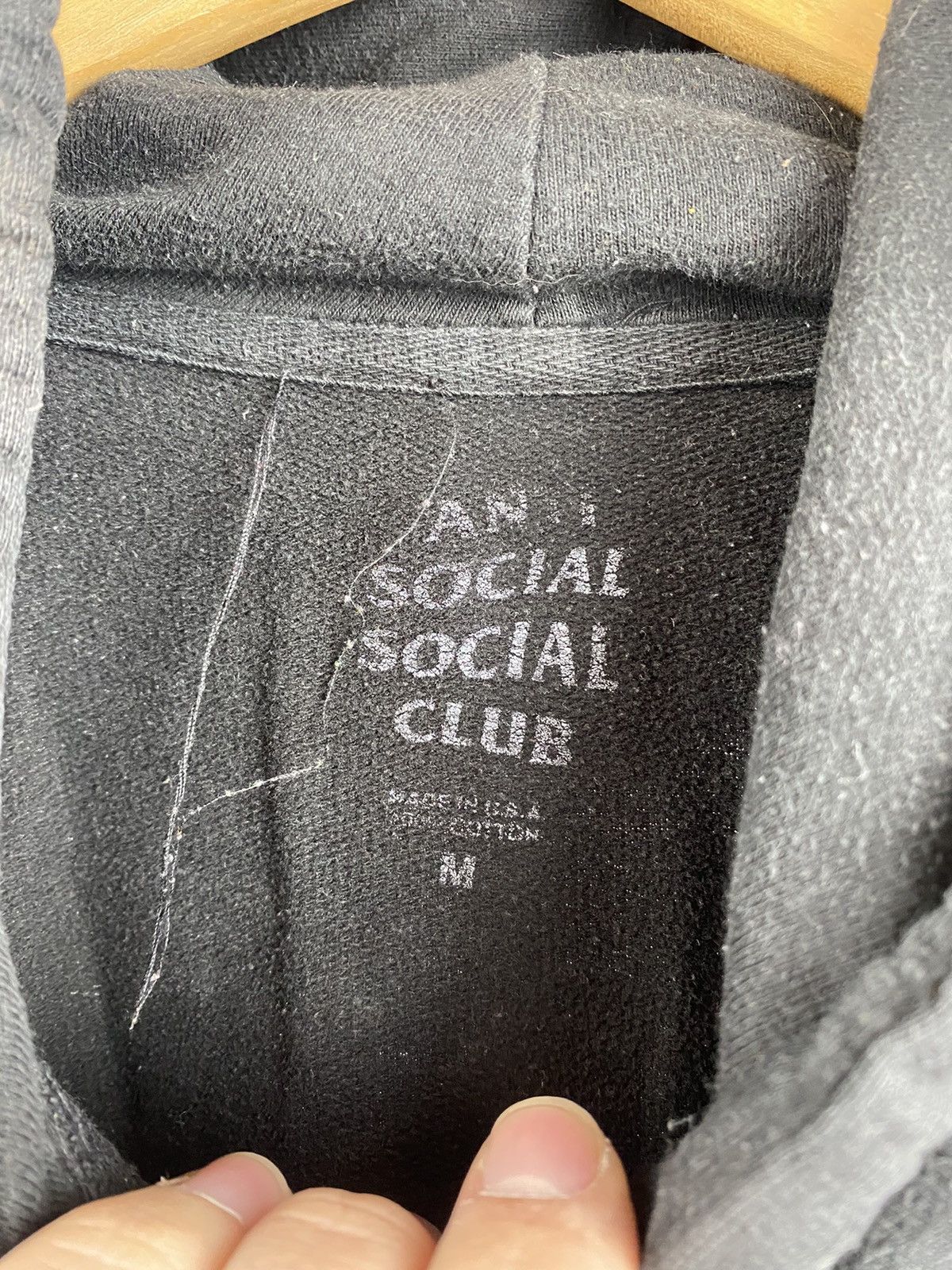 Anti Social Social Club Assc Anti Social Club Black sun faded hoodie camo logo Size US M / EU 48-50 / 2 - 5 Thumbnail