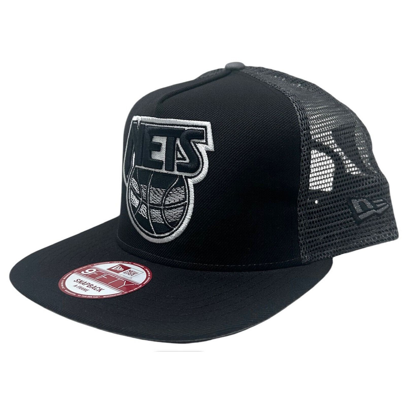 New Era Brooklyn Nets Men's Trucker Hat New Era 9FIFTY Cap Size ONE SIZE - 1 Thumbnail