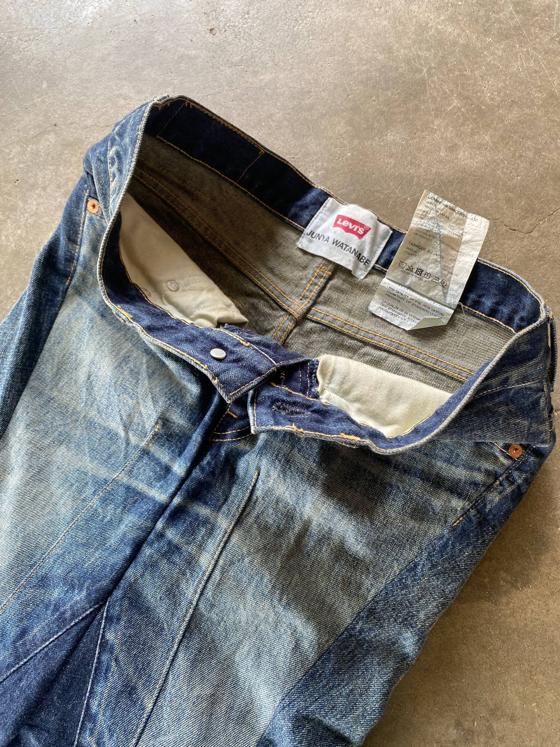Junya Watanabe × Levi's Junya Watanabe Comme des Garcons x Levis Denim Pants Size 30" / US 8 / IT 44 - 8 Thumbnail