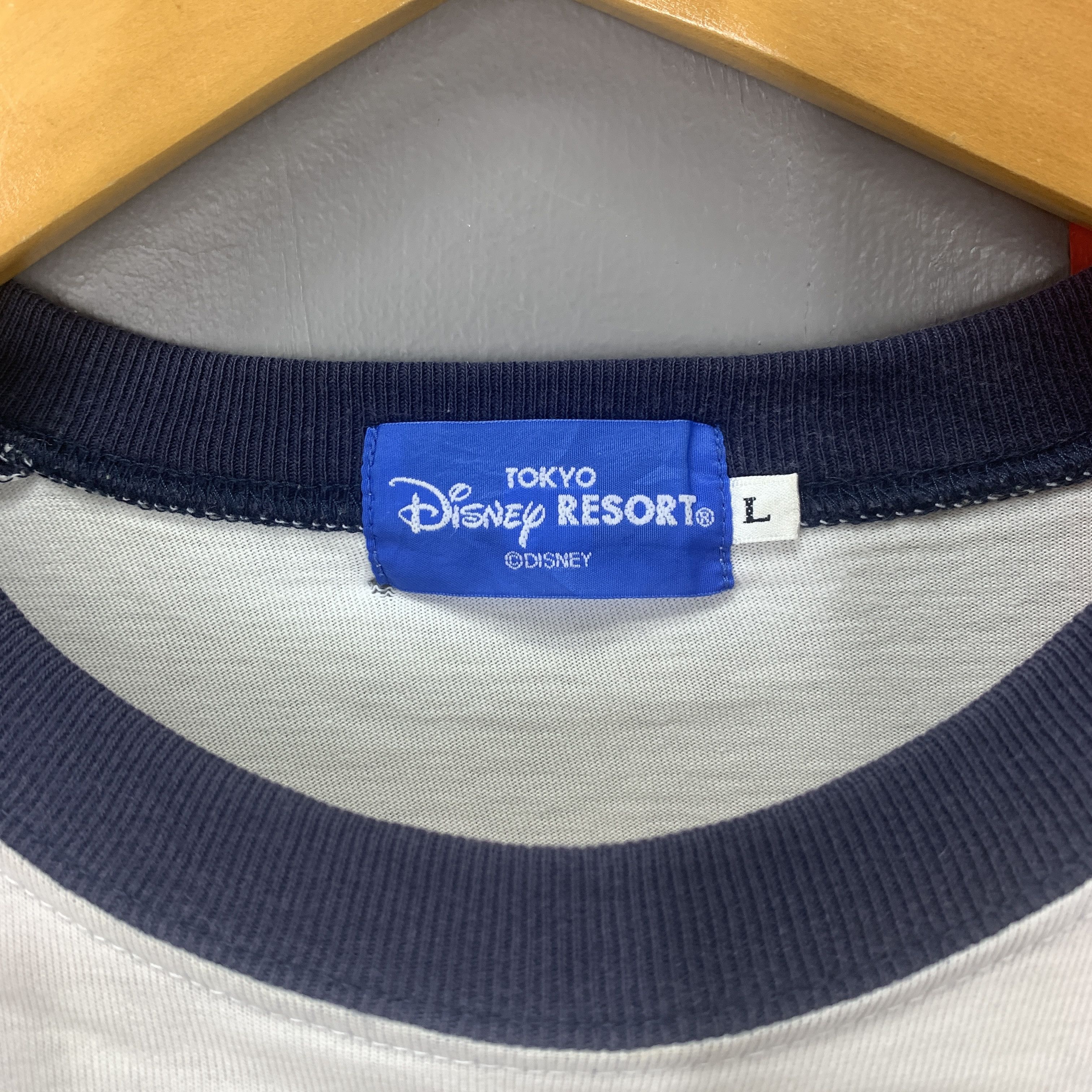 Disney Vintage MICKEY MOUSE by TOKYO DISNEY RESORT T Shirt #1811/07 Size US M / EU 48-50 / 2 - 8 Thumbnail