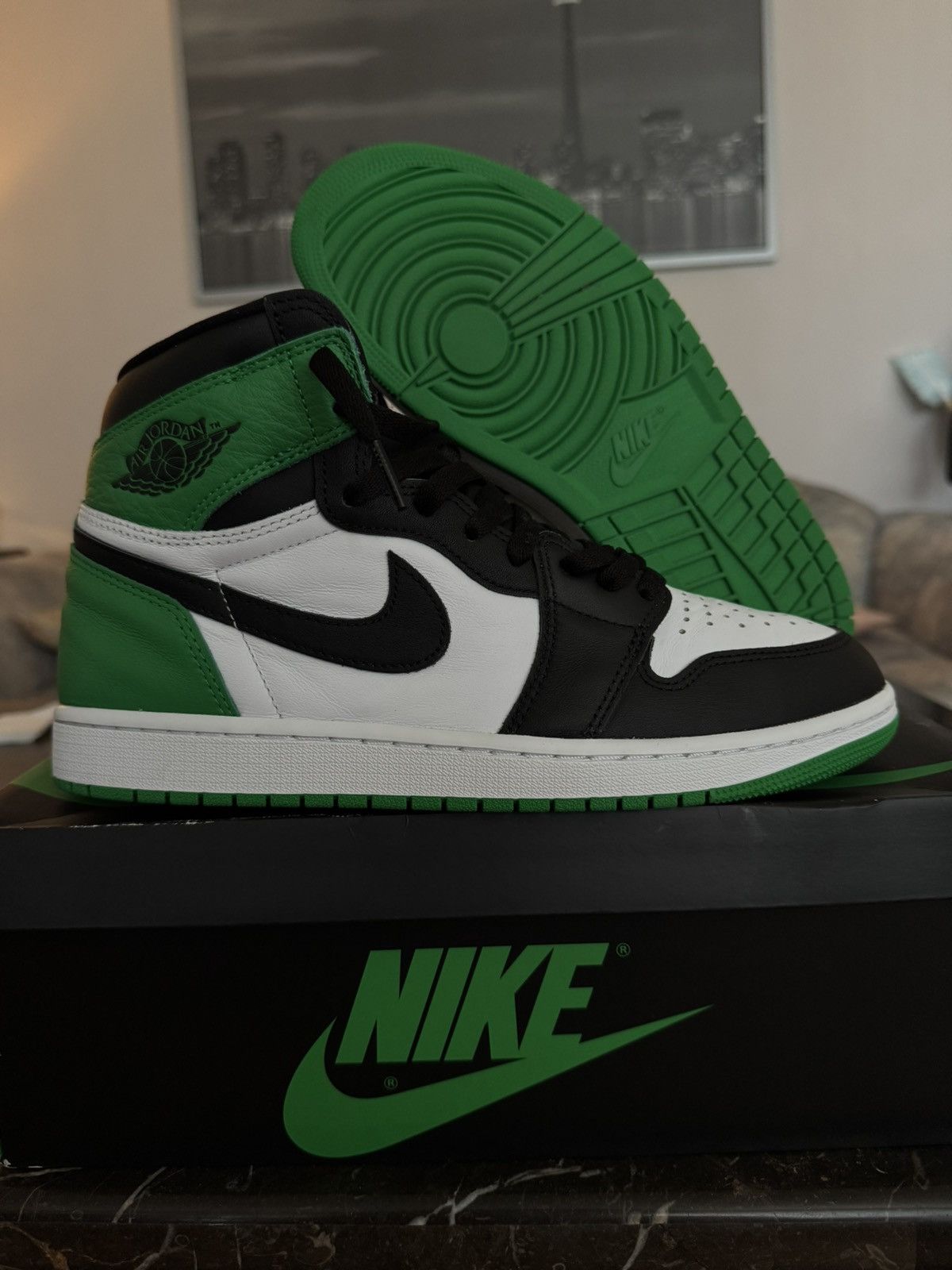 Jordan Brand Jordan 1 Pine Green 1.0 Size US 10 / EU 43 - 1 Thumbnail