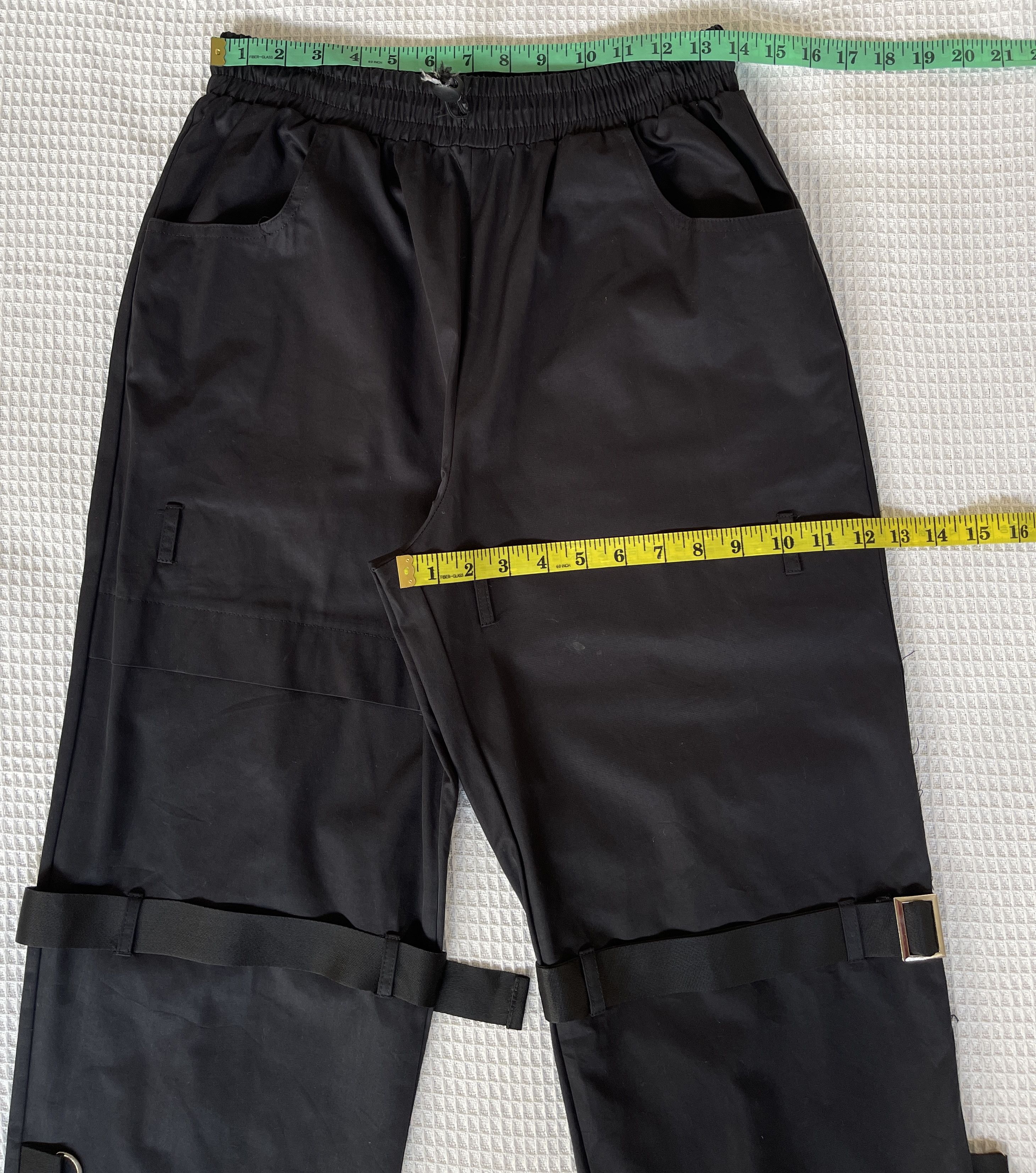 KOZABURO Hype🔥xinyinsu🔥Zipper Bondage Cargo Pants Size US 32 / EU 48 - 4 Thumbnail