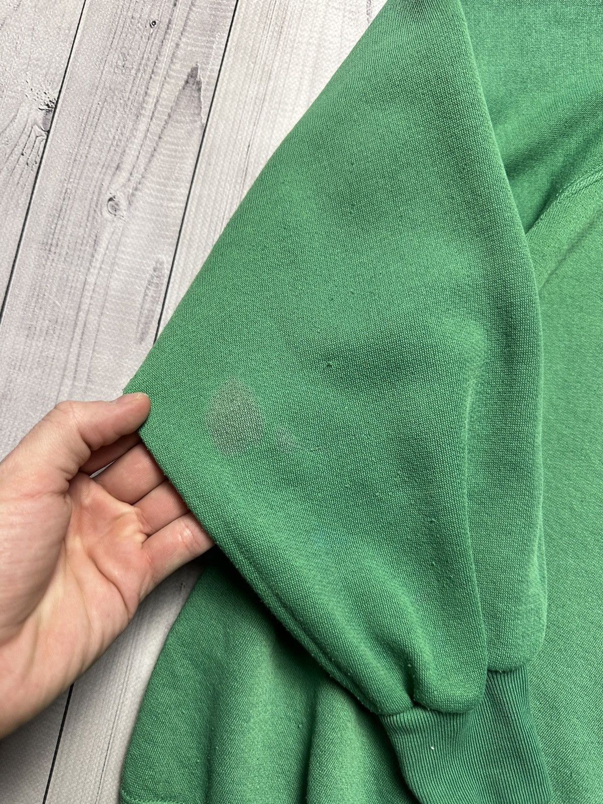 Nike × Vintage Vintage Nike sweatshirt logo green rare size S Size US S / EU 44-46 / 1 - 5 Thumbnail