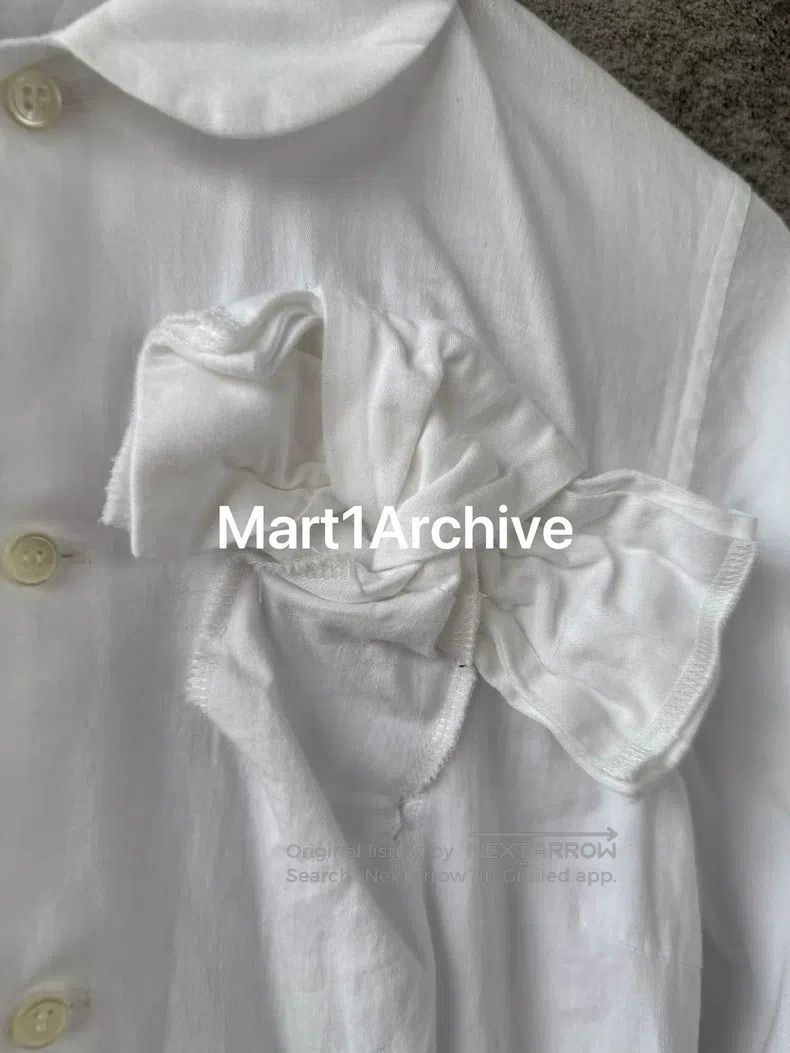 Comme des Garcons Comme Des Garcons Rose season bow shirt Size M / US 6-8 / IT 42-44 - 4 Thumbnail