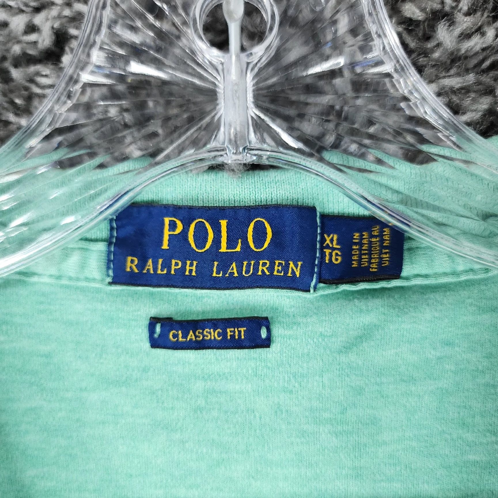 Polo Ralph Lauren Polo Ralph Lauren Men's Classic Fit Short Sleeve Polo Shirt Size XL Green Teal Size US XL / EU 56 / 4 - 4 Thumbnail